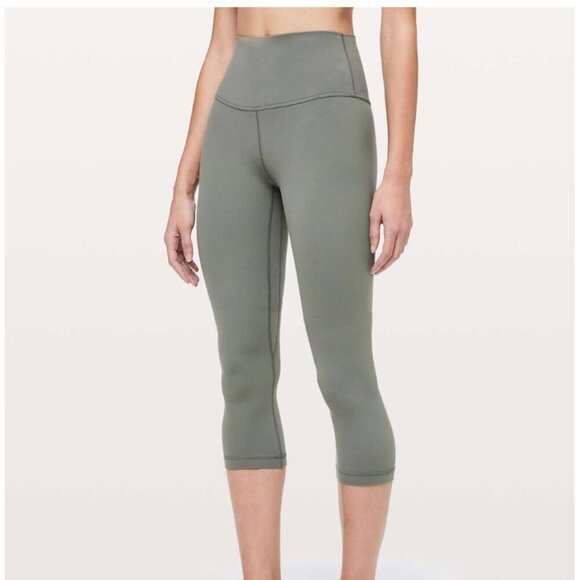 Lululemon Align Crop *21" Grey Sage - Picture 1 of 1